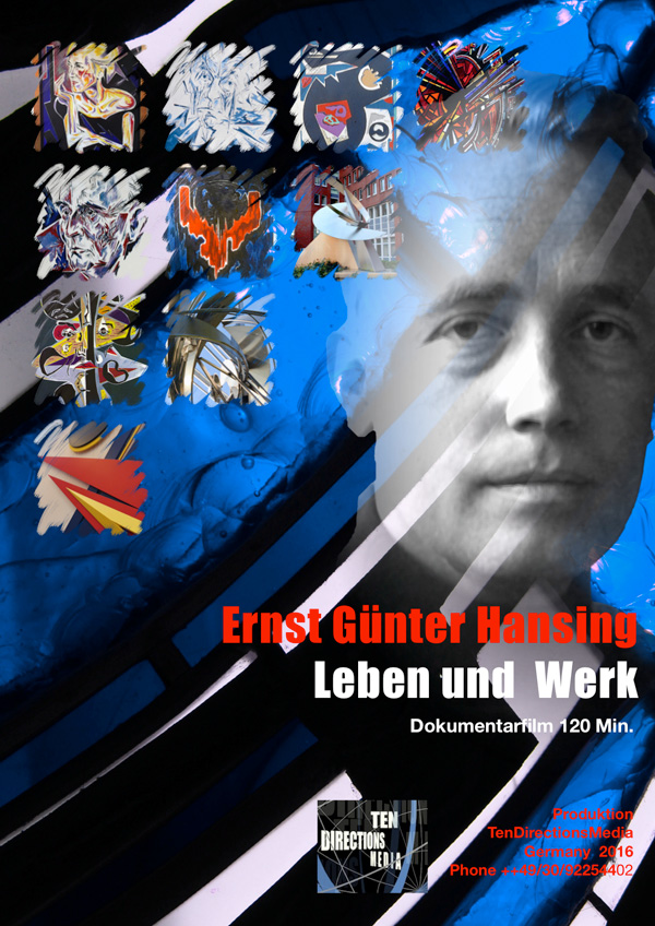 Poster ERNST GÜNTER HANSING – LEBEN UND WERK