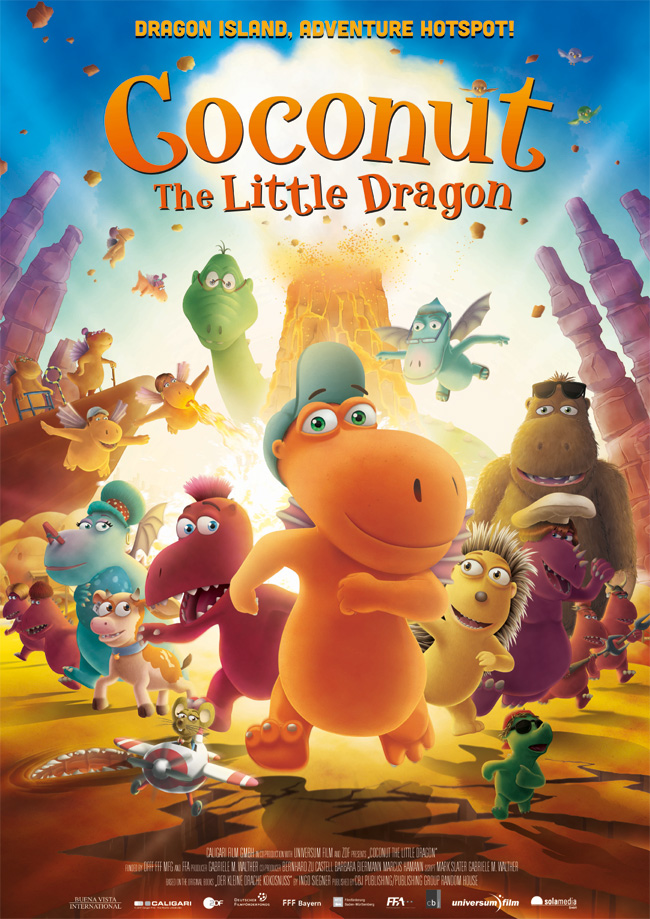 Poster COCONUT THE LITTLE DRAGON