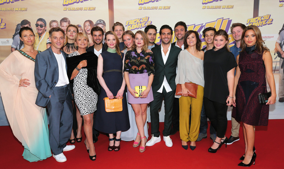 Cast and team of FACK JU GÖHTE 2 (photo © Constantin Film Verleih GmbH)