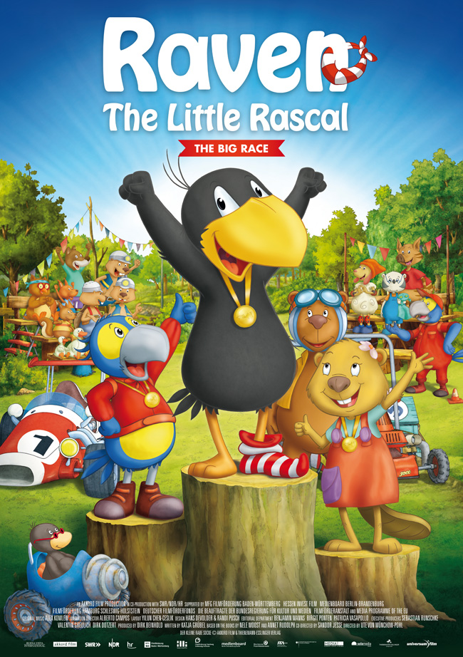 Poster RAVEN THE LITTLE RASCAL — THE BIG RACE