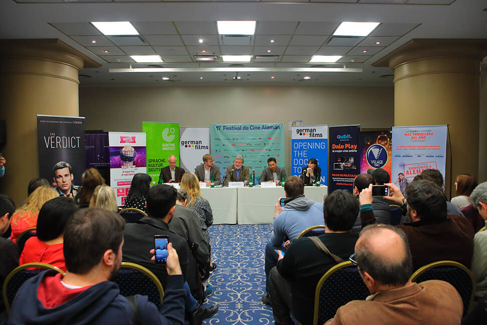 Press conference for the 17th Festival of German Films in Buenos Aires (© Fabian Malavolata)