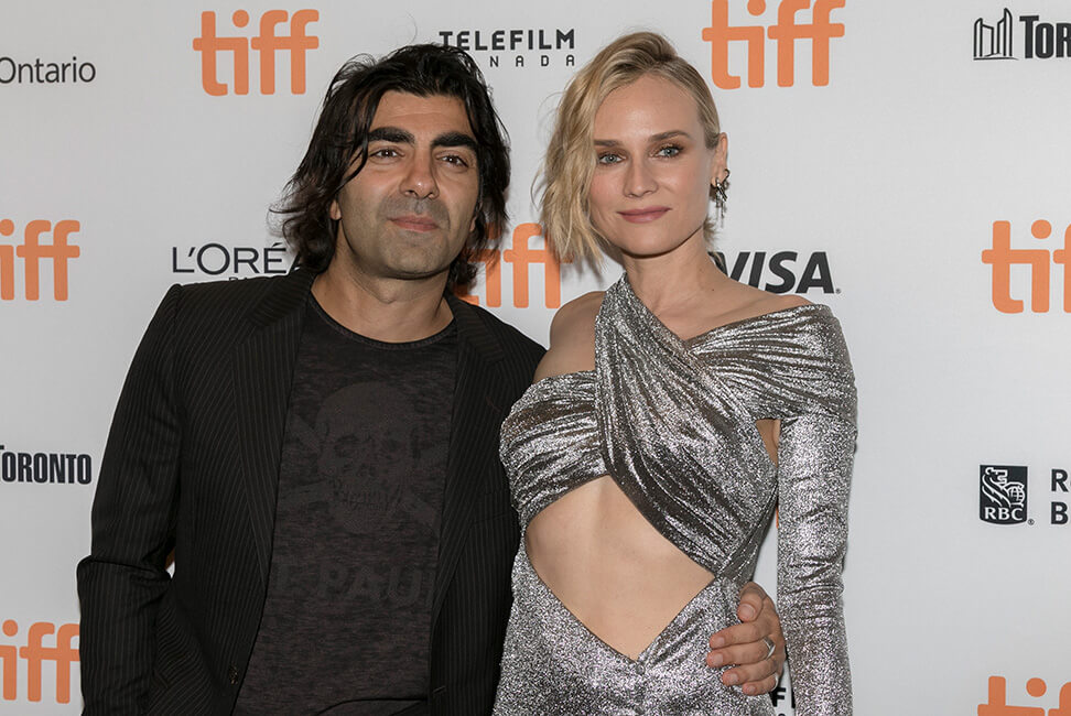 Fatih Akin, Diane Kruger (© Hubert Bösl/Filmstiftung NRW)