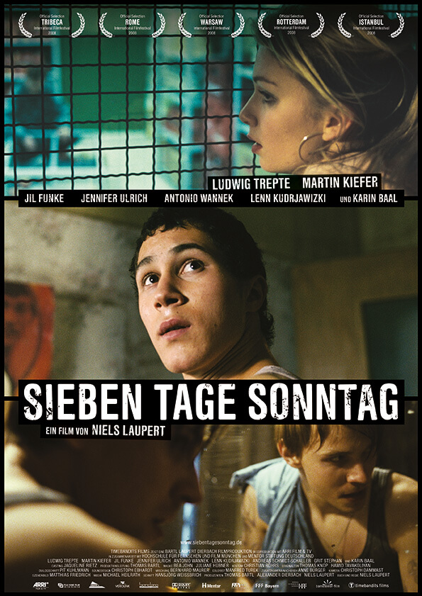 German Poster SEVEN DAYS SUNDAY