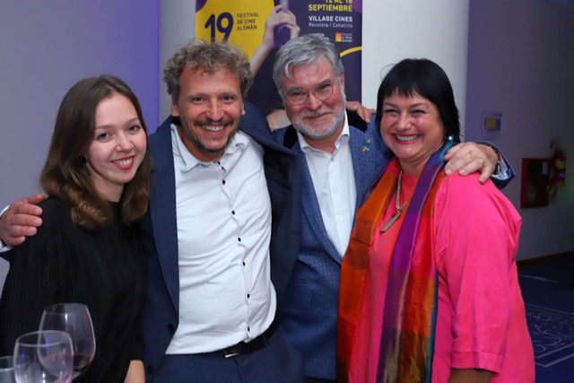 Johanna Buse, Marcus H. Rosenmüller, Gustav Wilhelmi, Simone Baumann (© Fabian Malavolta)